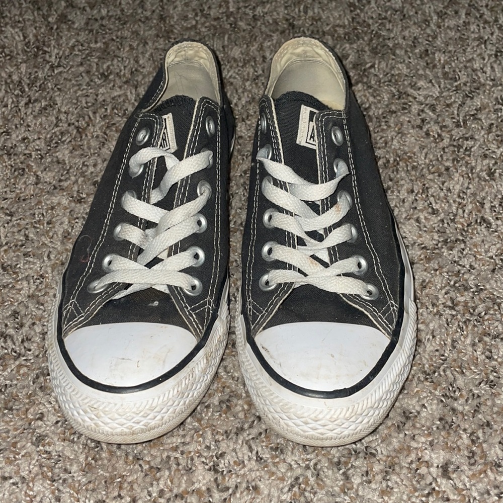 Heavily worn Chuck Taylor’s
